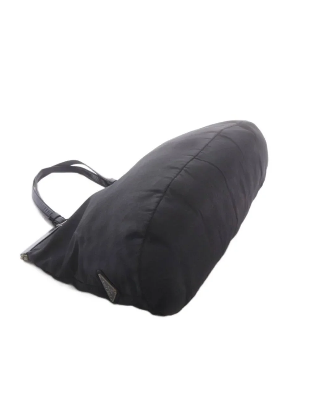 Prada Vintage Tessuto Tote Bag Nylon Black